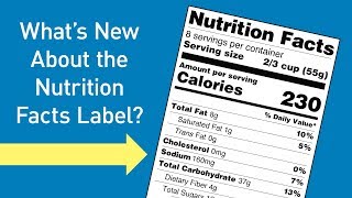 What’s New About the Nutrition Facts Label [upl. by Sella735]