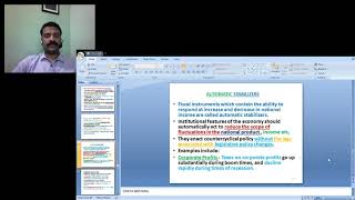 Compensatory Fiscal Policy  Macro Economics BA II Semester [upl. by Doris]