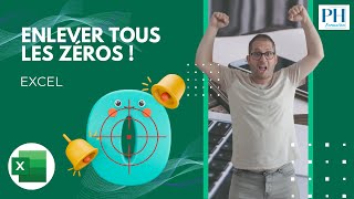 Enlevez tous les 0 de votre feuille de calcul Excel [upl. by Diarmid]