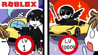 Roblox starving artist  draw ferrarx f8 [upl. by Marutani]