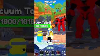 NEW ULTIMATE IS INSANE In Toilet Tower Defense [upl. by Willtrude]