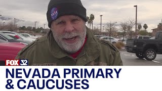 Nevada voters speak their minds ahead of Nevada primary [upl. by Arela]