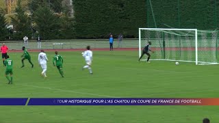 Yvelines  Un huitième tour historique pour l’AS Chatou en Coupe de France de football [upl. by Sisenej29]