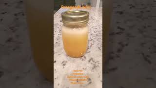 Orangeade Juice juicing health food shorts [upl. by Ronoc]