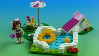 Đồ Chơi quotLEGO FRIENDSquot Lắp Ráp LEGO Hồ Bơi Sân Vườn Bí Đỏ Lego Friends Olivias Pool Garden [upl. by Jaime]