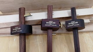 Joseph Marples marking gauges overview [upl. by Idalla]