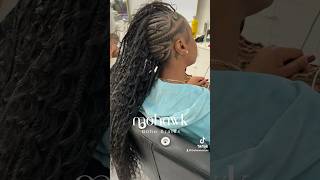 Viral Mohawk braid braids [upl. by Braynard575]