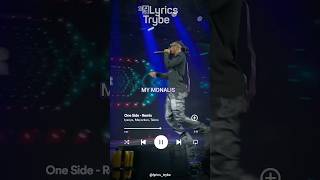 Iyanya ft Mayorkun amp Tekno  One Side Remix Lyrics lyricstrybe afrobeats [upl. by Ludlow]