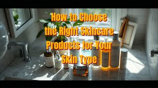 How to Choose the Right Skincare Products for Your Skin Type [upl. by Schou431]