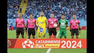 Avaí 3x2 Chapecoense  Catarinense 2024 [upl. by Asirak]