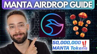 Easy MANTA Airdrop Guide Do This ASAP [upl. by Nodanrb]