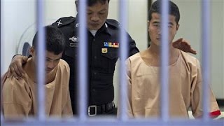 Myanmar Men Sentenced to Death for Tourist Murders [upl. by Collis]