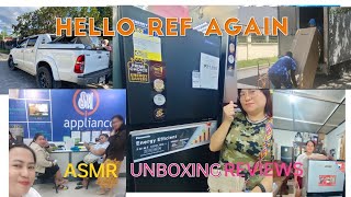 HELLO REF AGAIN PANASONIC NRBP272VD REFRIGERATOR ASMR REVIEWS UNBOXING [upl. by Seldan]