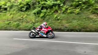 TT 2024  Davey Todd Races To 1st Victory Final Lap Superstock Race [upl. by Adneral]