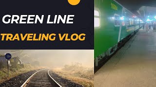 Green line 6DN Karachi to Lahore  traveling vlog  Pakistans luxury train [upl. by Hairu]