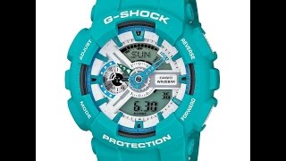 Настройка Casio Gshock GA110SN3A 5146 [upl. by Eicyaj250]