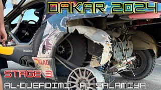 DAKAR 2024 RECAP STAGE 3 TAPPA MARATHON [upl. by Lakym398]