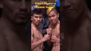 Albert Pagara vs Cesar Juarez highlights shortvideo [upl. by Blondell]