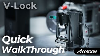 Accsoon Vlock Adapter  Quick Walk Through Guide amp Tutorial [upl. by Ahsekam670]