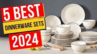 Best Dinnerware Sets In 2024  Top 5 Dinnerware Sets [upl. by Ima]