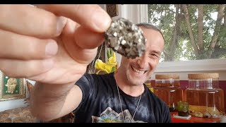 Pyrite Crystal and its Meaning [upl. by Nittirb]