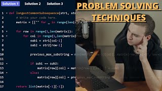 Problem Solving Techniques  For Programming Problems amp Interviews [upl. by Octavla]