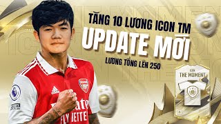 Cùng bàn luận vấn đề Tăng 10 lương Icon TM  Lương tổng lên 250  Buff chỉ số team color vàng [upl. by Itteb320]