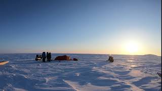 Tent set up in the Arctic  time lapse [upl. by Uthrop]