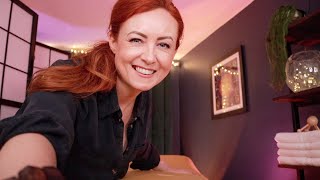 ASMR Full Body Heated Massage 🌟 Oils Skin Brushing Crinkles Fabric Smoothing [upl. by Lian]