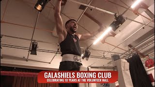 GALASHIELS BOXING CLUB  CELEBRATING 10 YEARS AT THE VOLUNTEER HALL  27523 [upl. by Calendre966]