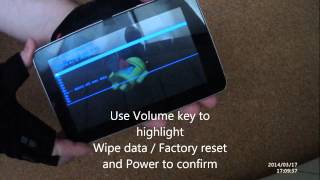 Andorid hard reset recovery password remove on MyAudio tablet FULL HD 1080p [upl. by Ader]