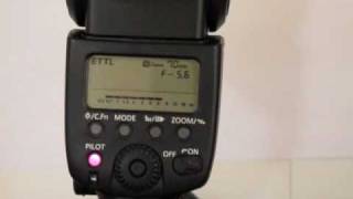 Canon 580EX II Flash 8 [upl. by Nnael]