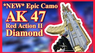 NEW Epic Camo  AK 47  Red Action II  Diamond  ❤ [upl. by Plume98]