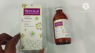 Tercica Syrup 120ml Uses in Urdu Tercica Syrup UsesTercica SuspensionTercica SyrupDexibuprofen [upl. by Hedberg152]