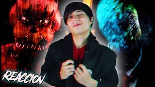 FREDDY FAZBEAR VS SLENDERMAN ║ COMBATES MORTALES DE RAP ║ JAY F ║VÍDEO REACIÓN [upl. by Siward]