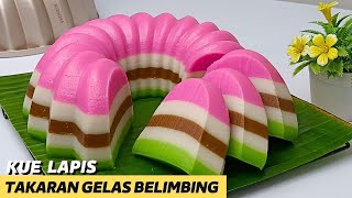 TIAP NGUMPUL KUE LAPIS INI SELALU JADI REBUTAN BUAT NYA GAMPANG CUMA DIADUK amp KUKUS 5 MENIT [upl. by Annaeiluj338]