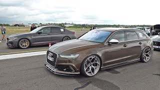 Audi RS6 Avant C7 vs BMW M5 CS [upl. by Flss]