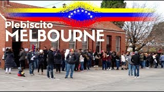 Plebiscite in Melbourne 2017  Venezuelan Elections [upl. by Rediah]