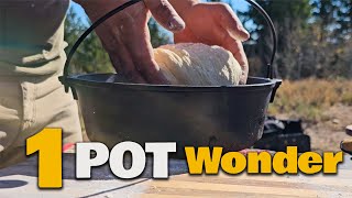 Dutch Oven MOST Versatile Cooking Method [upl. by Siocnarf]