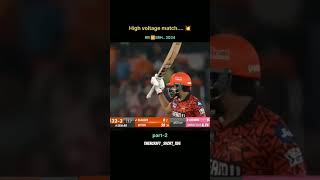 High voltage match SRH VS RR IPL 2024 [upl. by Quintina680]