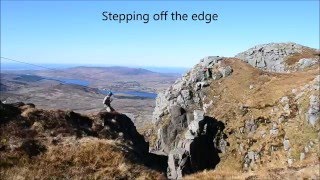 Tyrolean Traverse in Donegal [upl. by Rivera]