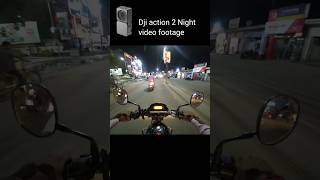 Dji action 2 low light condition djiaction2 motovlogingsetup splendormotovlog trendingshorts [upl. by Randal]