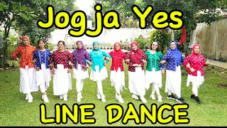 Jogja Yess Line Dance  Choreo  Jun Andrizal INA  Oktober 2022 [upl. by Aisatnaf]