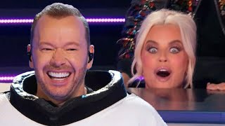 Jenny McCarthy SHOCKED by Husband Donnie Wahlbergs REVEAL on The Masked Singer [upl. by Eyaf]