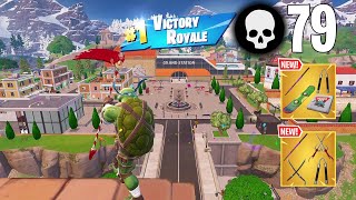 79 Elimination Solo vs Squads Wins Fortnite Chapter 5 Gameplay Ps4 Controller [upl. by Nailimixam]