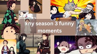 Kimetsu no yaiba season 3 funny moments [upl. by Hervey186]