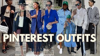 PINTEREST INSPIRED OUTFITS Chic Fall Outfit Ideas Shop Your Closet Look Chic For Fall [upl. by Assilam]