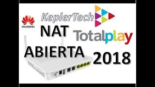 Nat abierta  Xbox Live y PSN  Totalplay Nuevo Metodo 2018 [upl. by Giff]