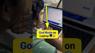 Windows Laptop में Hidden God Mode Trick 😱 [upl. by Amirak644]