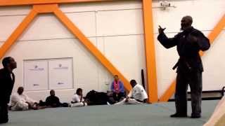 Sensei Ali Shabazz teaches high Ukemi [upl. by Ritch]